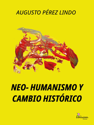 cover image of Neo-Humanismo y Cambio histórico
